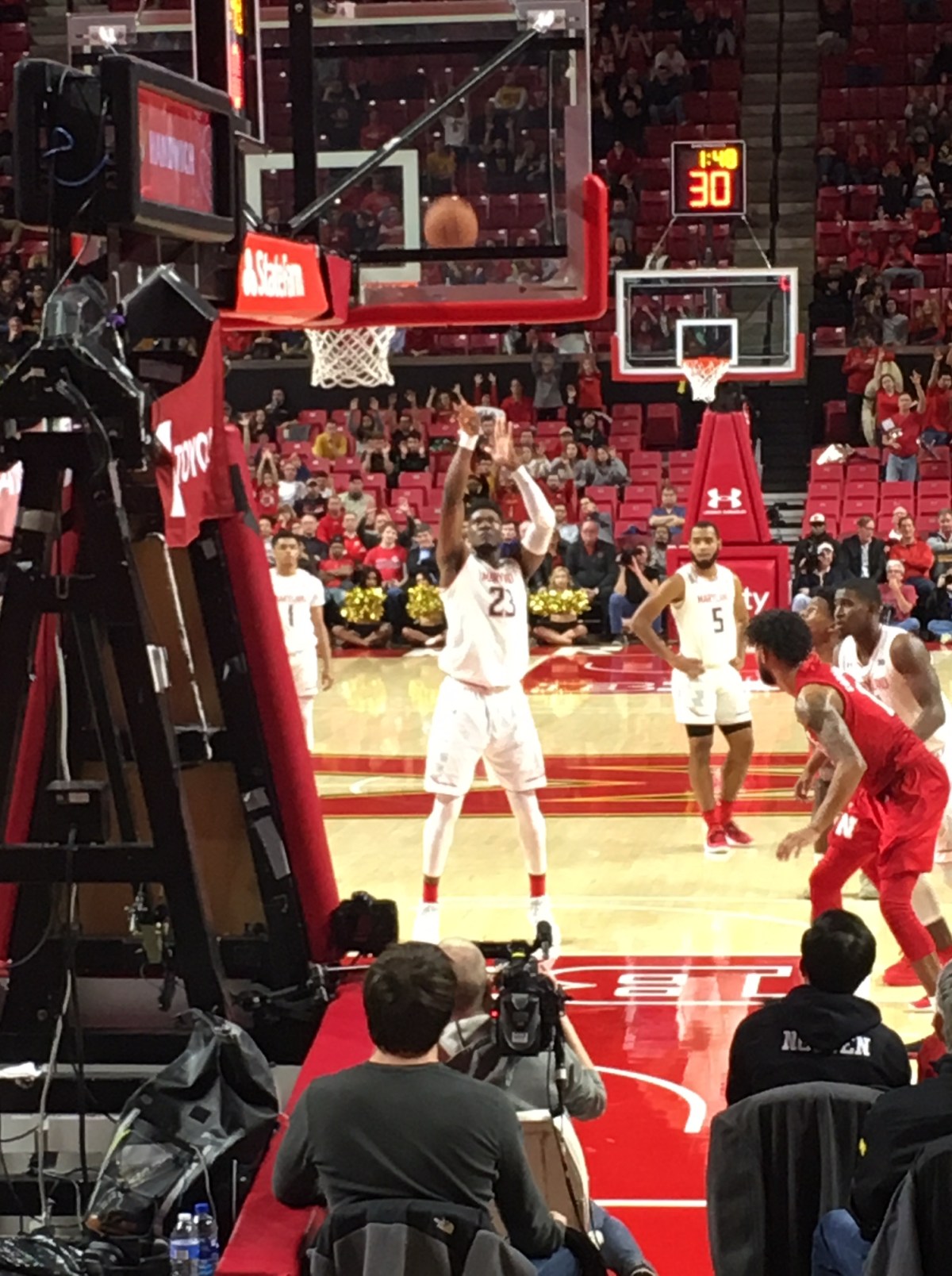 The Life of a Freelance Basketball Scout – Game 9 – Nebraska @&nbsp;Maryland