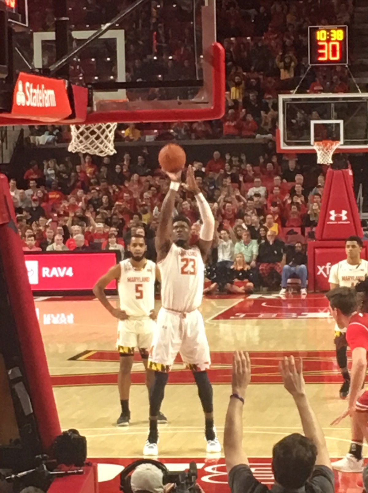 The Life of a Freelance Basketball Scout – Game 10 – Wisconsin vs&nbsp;Maryland